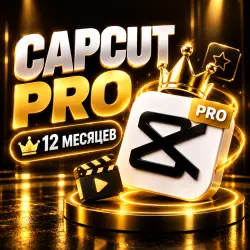 CAPCUT PRO | 12 МЕСЯЦЕВ | ЛИЧНЫЙ | АВТОВЫДАЧА