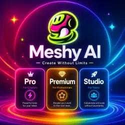 Meshy AI Pro | 30 дней | 1200 баллов | Автоматизированная доставка